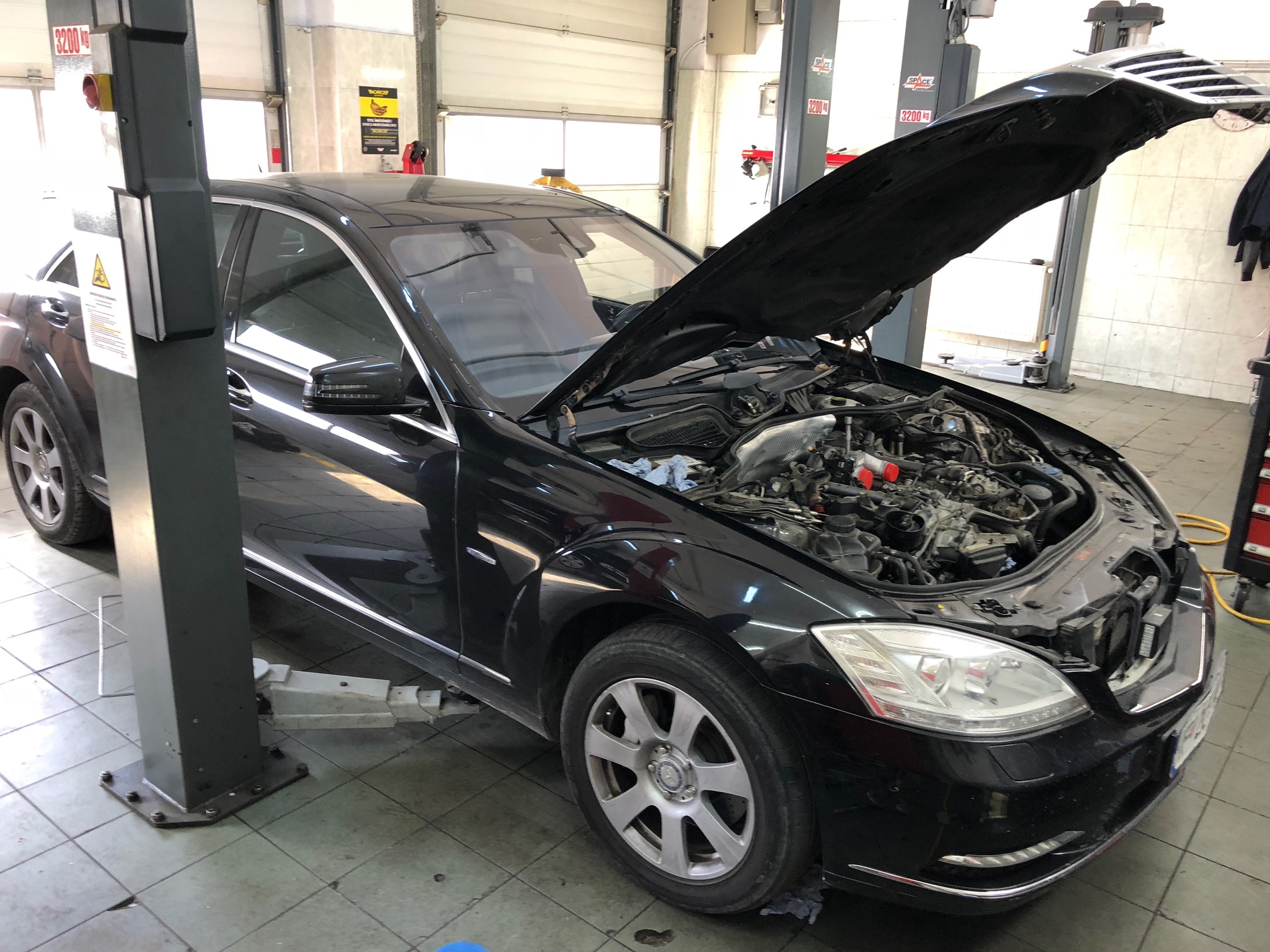 Inlocuire turbosuflanta Mercedes S-Class